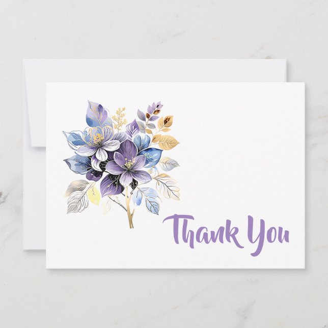 De Correspondance Carte Merci plat (Devant)