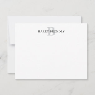 De Correspondance Carte Monogram Elegant Minimal Stylish
