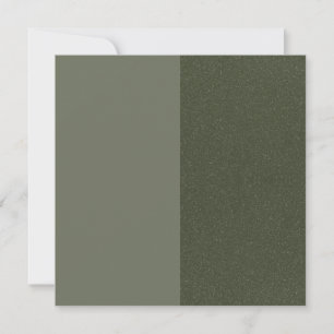 De Correspondance Carte Moss Green Split-Speckle Flat Note (Personna