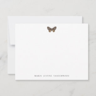 De Correspondance Carte Moth Classic Personnalisé Papier à lettres