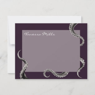 De Correspondance Carte octopus Purple Note