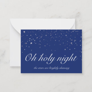 De Correspondance Carte plate O Sainte Nuit