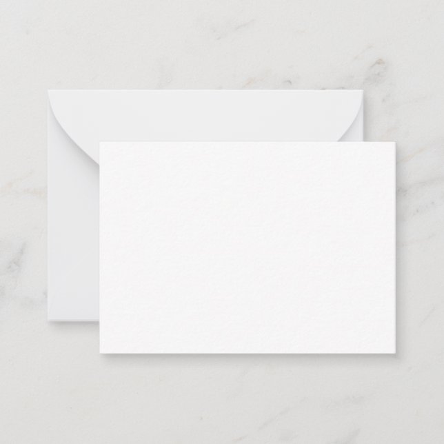 De Correspondance Carte plate sans pliage (Devant)