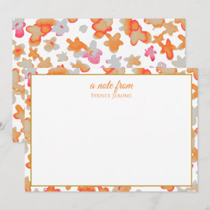 De Correspondance Carte plate simple