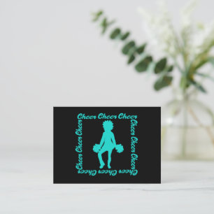 De Correspondance Carte pour notes n° 3 (Aqua)