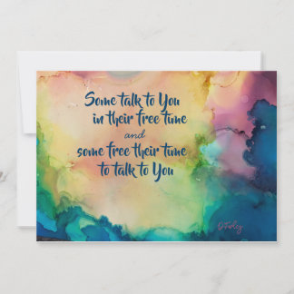 De Correspondance Carte pour notes toutes les occasions