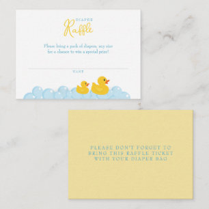 De Correspondance Carte Raffle en caoutchouc jaune pour canard - Bab
