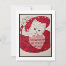 Carte Retro Valentine