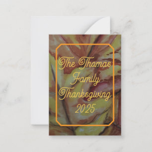 De Correspondance Carte Saint Thanksgiving personnalisée - "Bénissez