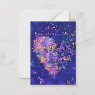De Correspondance Carte Saint-Valentin avec coeur papillon