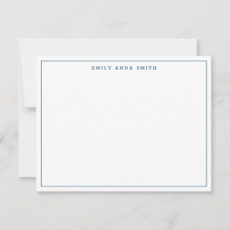 De Correspondance Carte simple Blue Modern Professional