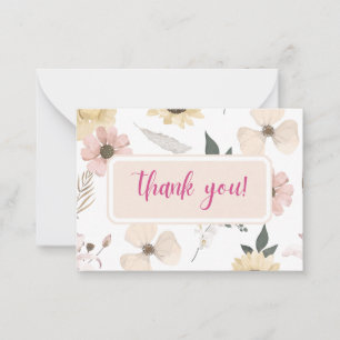 De Correspondance Carte Thankyou