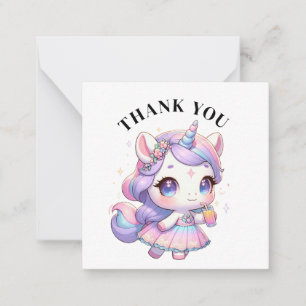 De Correspondance Carte Unicorn Merci
