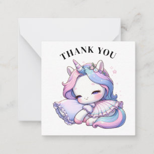 De Correspondance Carte Unicorn Merci