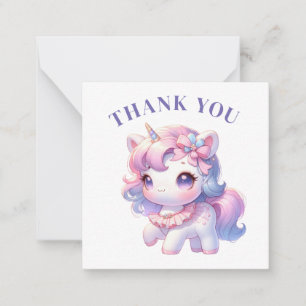 De Correspondance Carte Unicorn Merci