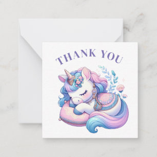 De Correspondance Carte Unicorn Merci