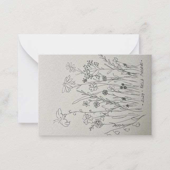 De Correspondance Carte vierge pour diverses occasions (Devant)