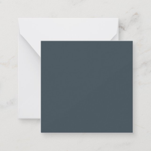 De Correspondance Créez votre propre carte à note plate modifiable (Devant)