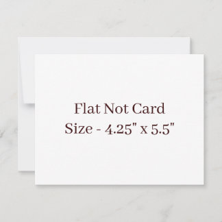 De Correspondance Créez votre propre carte plate 3,5" x 5" au carré