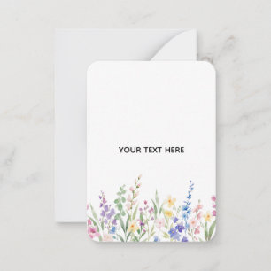 De Correspondance Créez votre propre carte plate florale