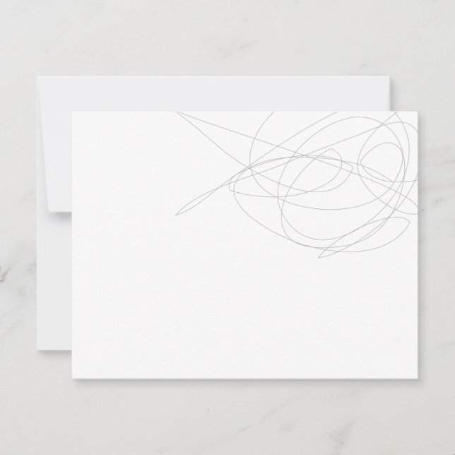 De Correspondance DESIGNER SCRIBBLE Papier personnel / Carte pour no (Devant)