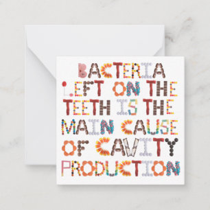 De Correspondance Halloween rend les cavités amusantes carte