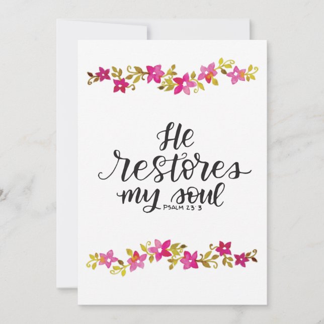 De Correspondance Il rétablit ma carte âme (Devant)