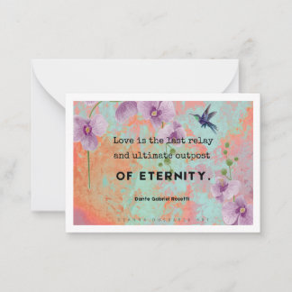 De Correspondance L'amour est une carte d'art