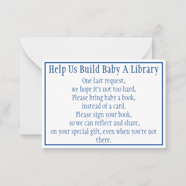 De Correspondance Livres Pour Carte Bébé (Devant)