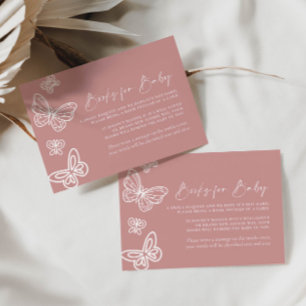 De Correspondance Livres roses pour carte bébé