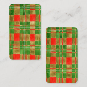De Correspondance MAC GREGOR TARTAN Marque-page - Carte 3,5x2