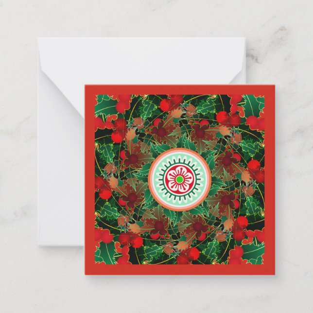 De Correspondance Mah Jongg Holly Petite carte (Devant)