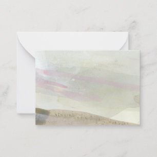 De Correspondance "Marcher sur le sable" : Carte originale Abstraite