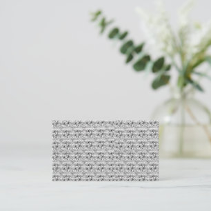 De Correspondance Meilleures fleurs d'argent 3,5 po x 2 po Carte à b