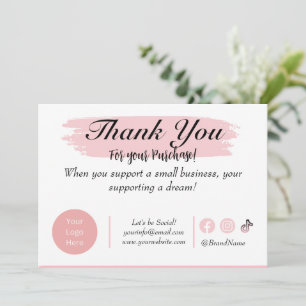 De Correspondance Merci PME pour carte d'achat