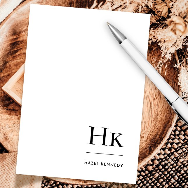 De Correspondance Monogramme Social Carte pour notes Nom professionn (Créateur téléchargé)
