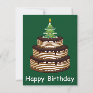 De Correspondance Noël Carte d'anniversaire