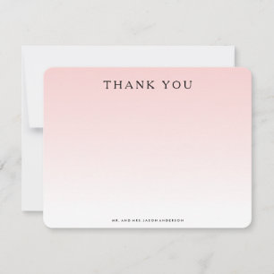 De Correspondance OMBRE MERCI Carte pour notes
