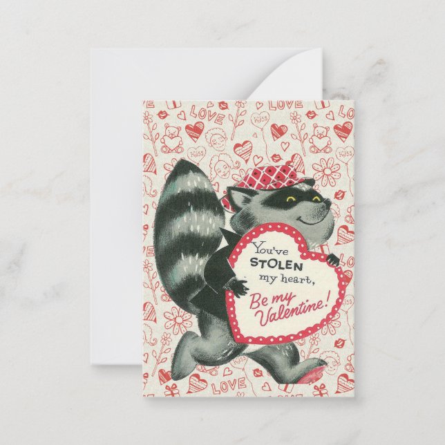 De Correspondance Pack carte Valentine pour enfants (Devant)
