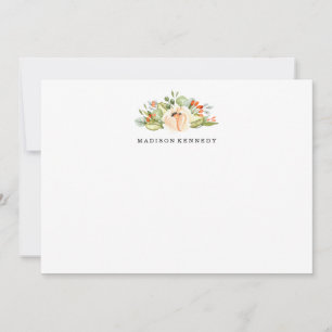 De Correspondance Pêcher la prairie Carte papier à lettres personn