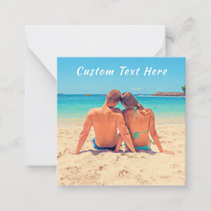 De Correspondance Personnalisé votre Carte photo avec texte personna
