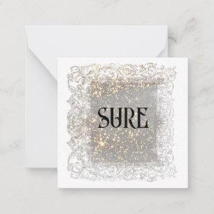 De Correspondance *~* Relation SURE AP63 Carte à note plate AP63