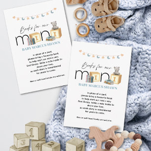 De Correspondance Rencontrez la carte Mini Blue Books For Baby