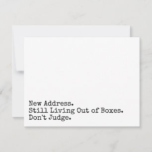 De Correspondance Rester en dehors des boîtes ne juge pas la carte d