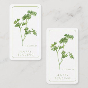 De Correspondance SIGNET PARSLEY FRAIS - Carte 3.5x2 + texte