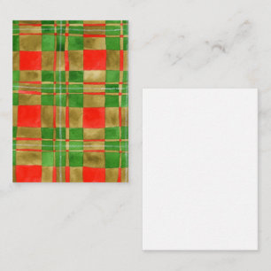 De Correspondance TARTAN MAC GREGOR 3,5x2,5 Carte plate / Verticale