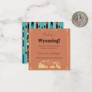 De Correspondance Tatanka BisonYellowstone Ranch Mariage carte détai