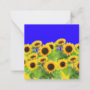 De Correspondance Tournesol Carte Ukraine Drapeau Couleurs - Liberté