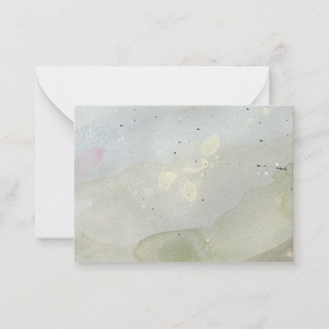De Correspondance "Under the Waves" : Carte d'origine Abstraite (Devant)