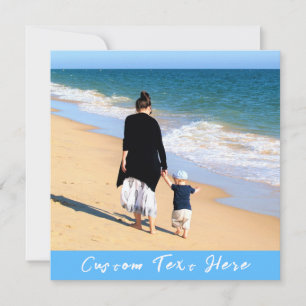 De Correspondance Votre Carte photo favori avec texte personnalisé
